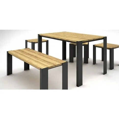 Szczegółowe zdjęcie nr 4 produktu Ławka miejska 180 cm Jarina - 24 kolory