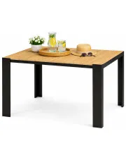Drewniany stół ogrodowy 150 cm - Jarina 24 kolory w sklepie Edinos.pl