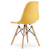 Żółte klasyczne krzesło Naxin 4S