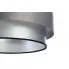 Srebro-szary abażur lampy S424-Markiza