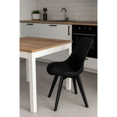 Krzesło skandynawskie Ares czarne