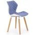 Zdjęcie produktu Krzesło drewniane Kilmer - niebieskie.