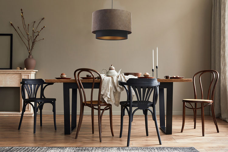 Nowoczesna lampa wisząca do salonu nad stół S429-Bolonix