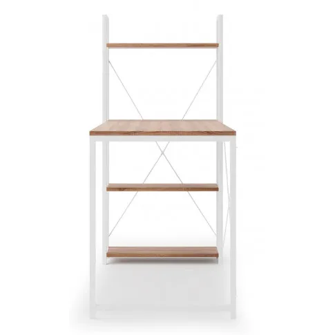 Białe nowoczesne biurko Lusso 2X