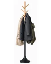 Czarny stojący wieszak na ubrania - Uzet 13X w sklepie Edinos.pl