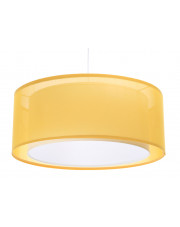 Żółta designerska lampa wisząca - S436-Estera w sklepie Edinos.pl