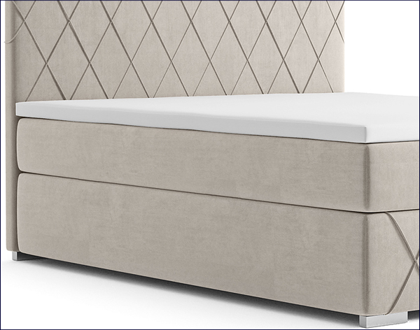 Podwójne łóżko boxspring Elise