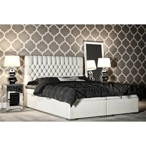 kontynentalne pikowane lozko z pojemnikiem stilla wizual5