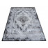 Szaro-czarny dywan z wzorami - Logar 4X