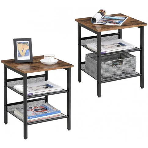 wizualizacja wykorzystanie kompletu 2 stolików kawowych rezo