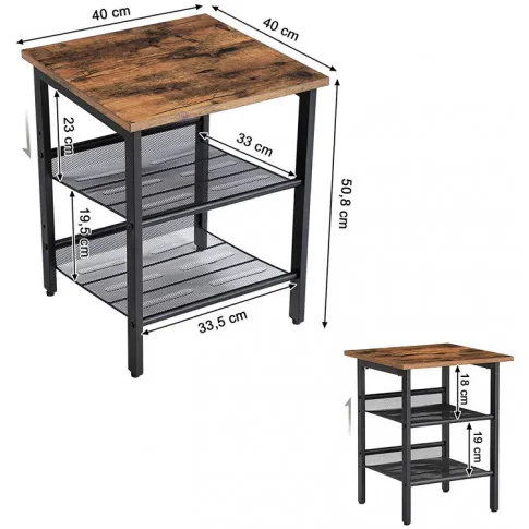 wymiary stolika z zestawu stolików nocnych rezo