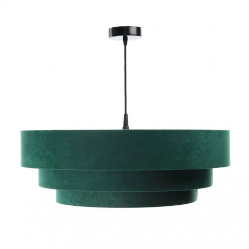 Nowoczesna lampa wisząca welurowa S441-Vilda