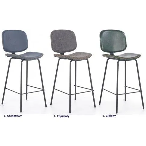 Zdjęcie szary hoker tapicerowany Zanno | Edinos.pl