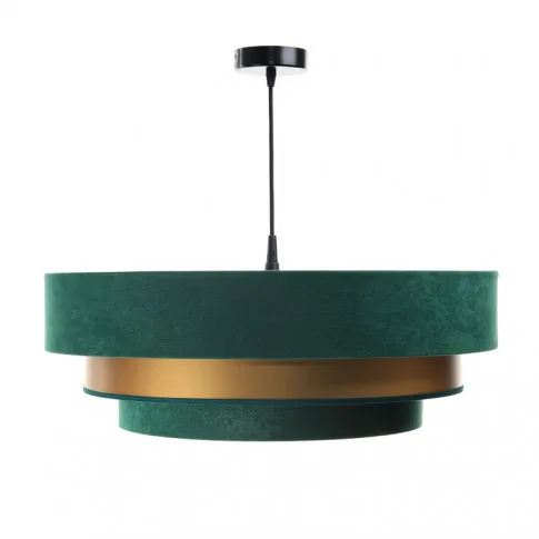 Welurowa lampa wisząca do salonu S442-Mantra