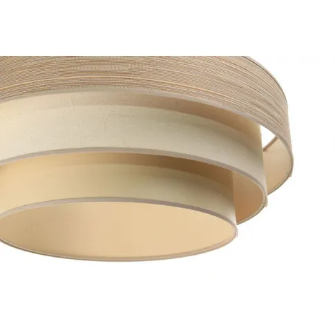 Potrójny bezowy abażur lampy S465-Korda