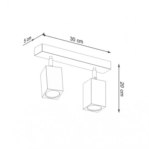 Wymiary plafonu S480-Kerbi