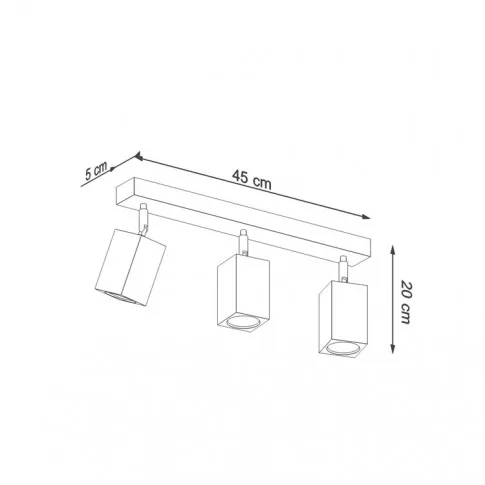 Wymiary plafonu S481-Kerbi