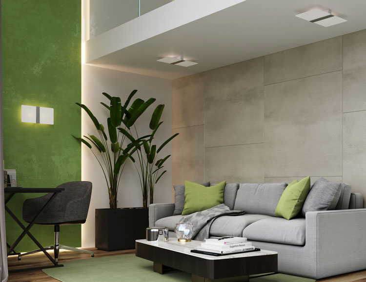 Nowoczesna biała lampa ścienna szklana S489-Roca