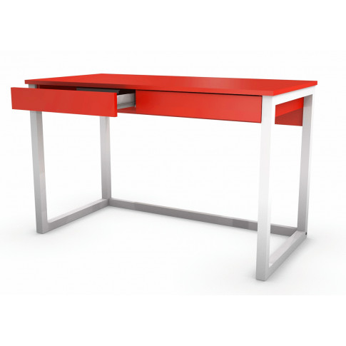 Nowoczesne biurko Roler 4X  czerwone