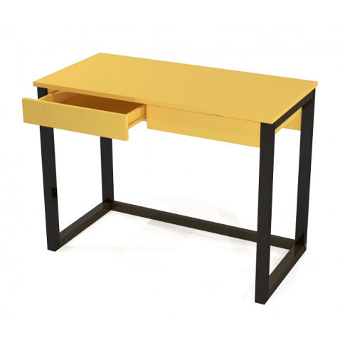 Nowoczesne biurko Roler 5X  żółte