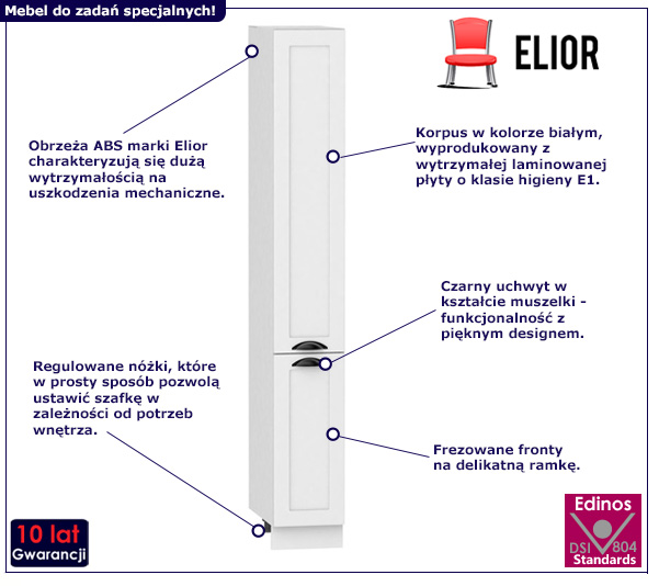 Wysoka szafka cargo Pergio 4X