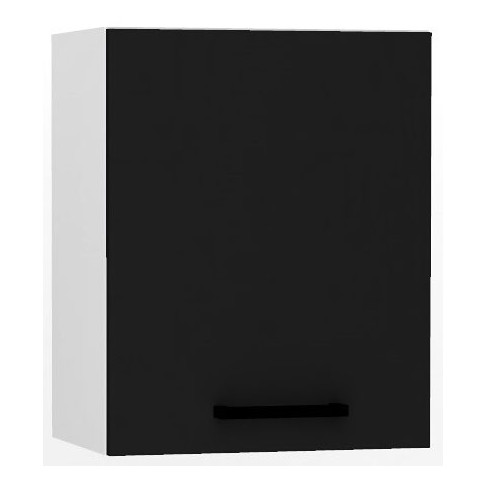 szafka wisząca 45 cm czarny front erissa 4x