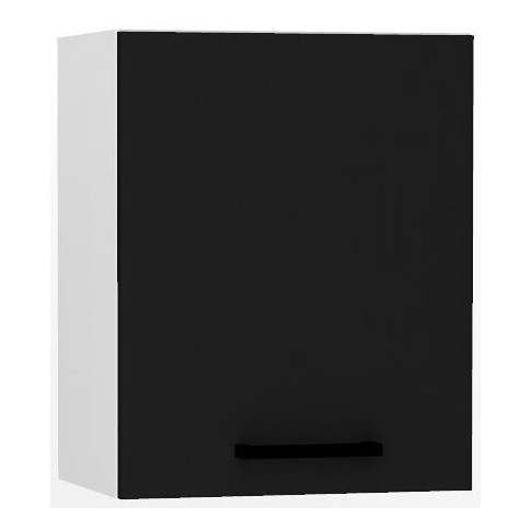 szafka wisząca 60 cm czarny front erissa 5x
