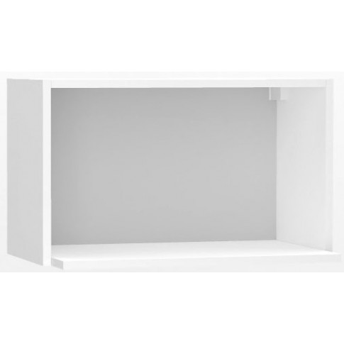 biała ścienna półka kuchenna szafka 60 cm otwarta erissa 6X