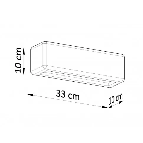 Wymiary kinkietu S490-Stormi