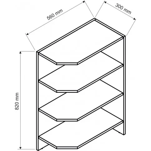 Szafka kuchenna Pergio 23X szkic