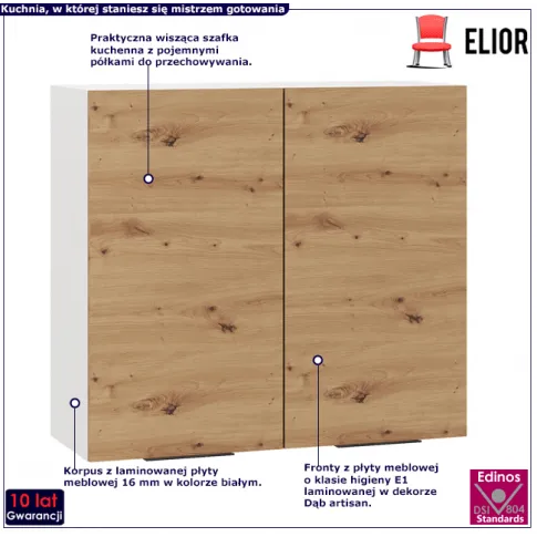 Szafka kuchenna wisząca podwójna Orion 11X