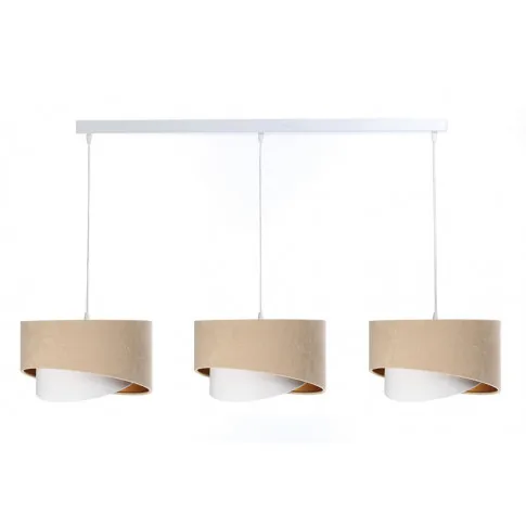 Nowoczesna duża welurowa lampa wisząca S503-Raksa