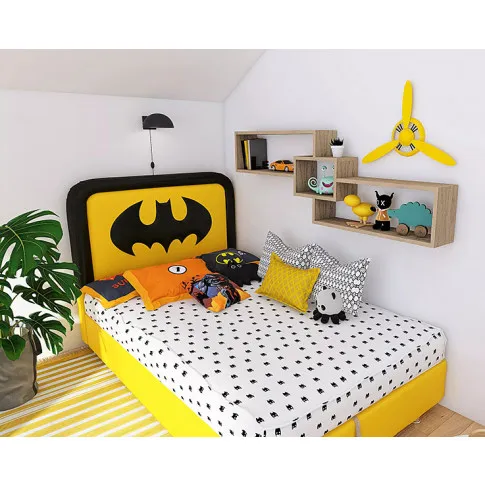 Wizualizacja wnętrza z półką Ramona dąb sonoma