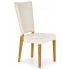 Zdjęcie produktu Kremowe krzesło drewniane - Amols.