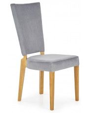 Krzesło drewniane Amols - popiel + dąb miodowy w sklepie Edinos.pl