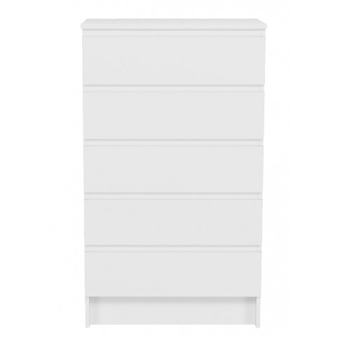 Biała minimalistyczna komoda Fimor