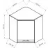 Wymiary górnej narożnej szafki kuchennej Lungo 10X