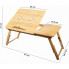 wymiary rozkładanego stolika pod laptopa z drewna bambusowego modero 4x