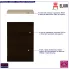 Front do zabudowy zmywarki 45 z otwartym panelem Lungo 24X