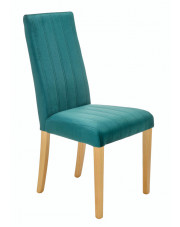 Zielone krzesło skandynawskie - Ladiso w sklepie Edinos.pl
