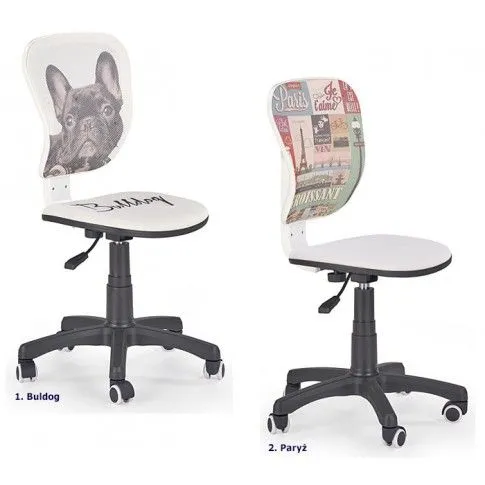 Zdjęcie fotel obrotowy dla dziecka z psem Luxor | Edinos.pl