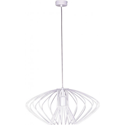 Biała druciana lampa wisząca industrialna S544-Dawix