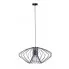 Czarna lampa wisząca z drucianym kloszem - S544-Fidea