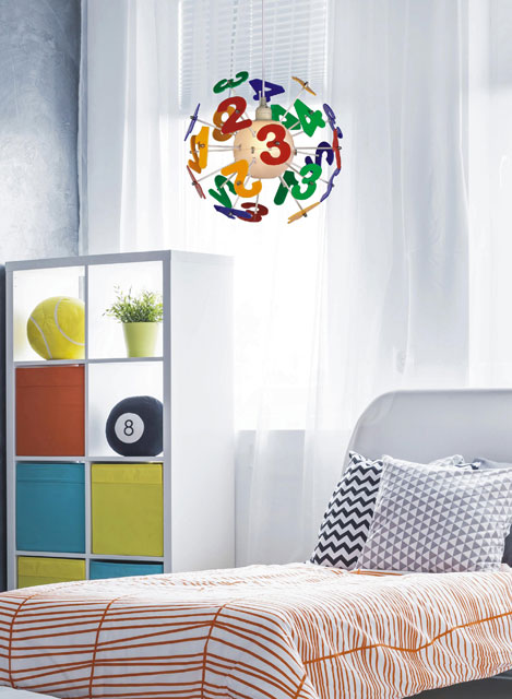 Dziecięca lampa wisząca w cyfry S545-Folda