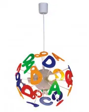 Lampa wisząca dla dzieci z literkami - S546-Folda w sklepie Edinos.pl