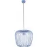 Niebieska druciana lampa wisząca młodzieżowa - S547-Mekris