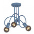 Niebieska nowoczesna lampa sufitowa dziecięca S548-Nelia