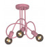 Różowa lampa wisząca młodzieżowa w stylu loft S548-Nelia