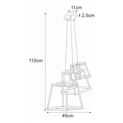 Wymiary lampy S550-Ralfa