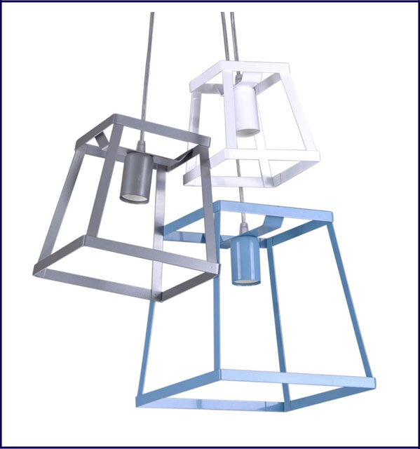 Geometryczna lampa wisząca do pokoju dziecięcego S550-Iksa